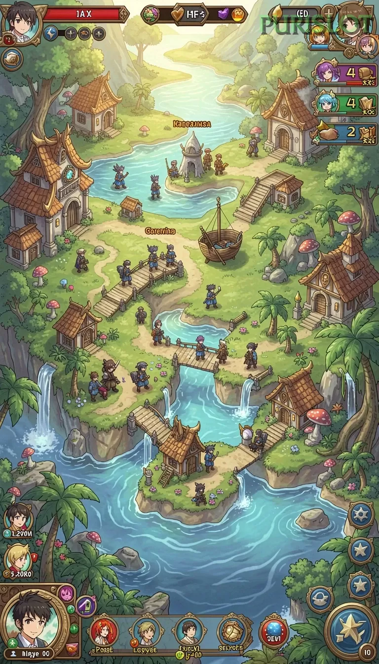 Galeri pratinjau visual purislot build APK resmi terbaru