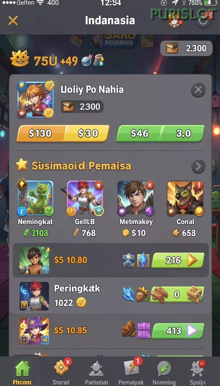 Pratinjau antarmuka purislot — aplikasi APK resmi Android v2.5.6